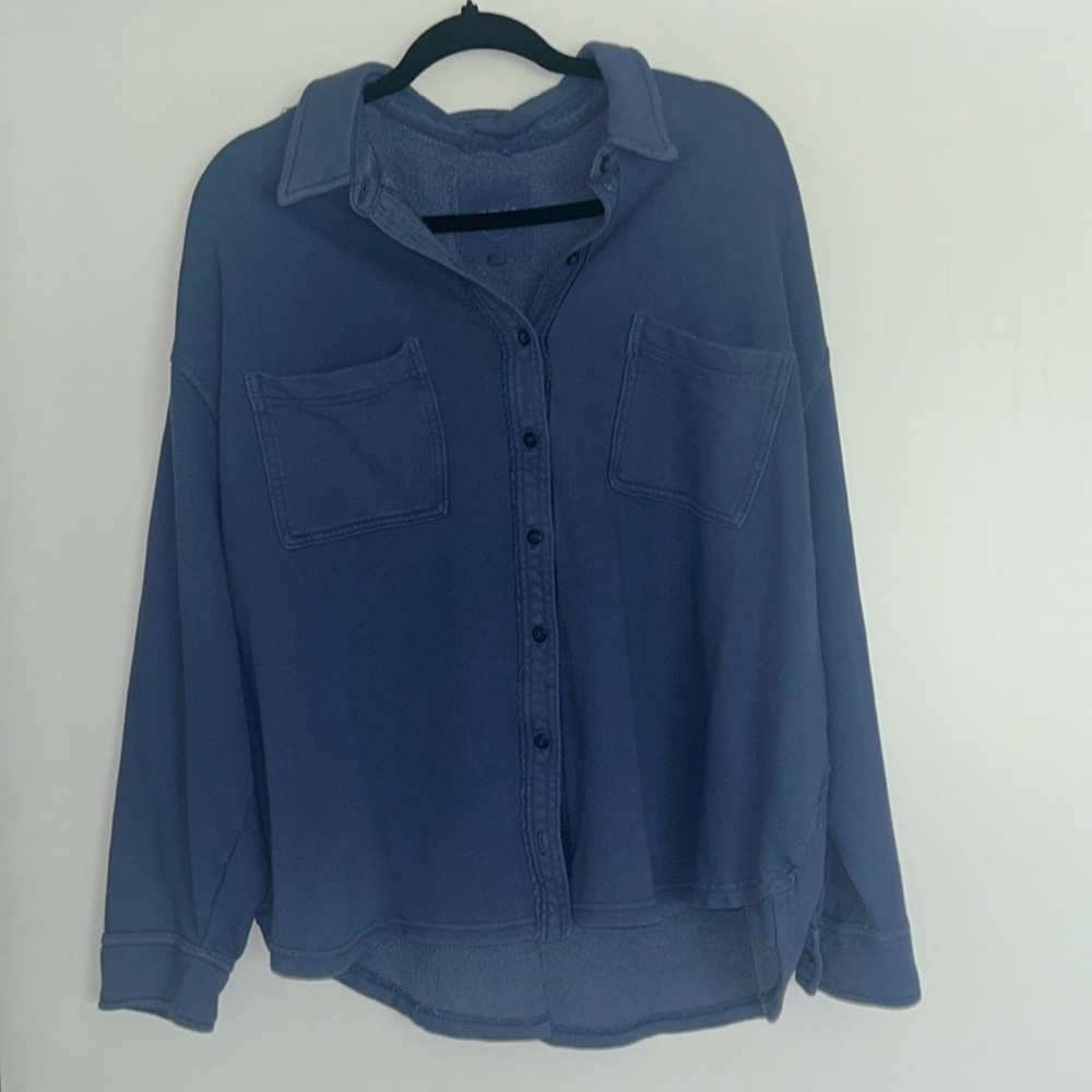 Aerie Lumber Jane Button up with Pockets
